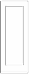 1-PANEL SHAKER doors